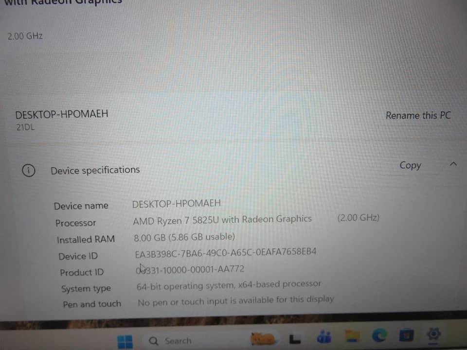 Lenovo ThinkBook 15 G4 ABA Computers 256GB 16GB Used - Good