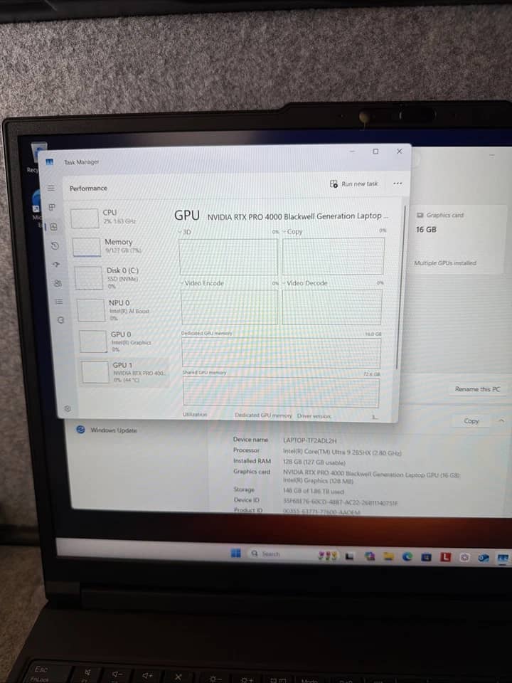 Lenovo ThinkPad P16 Gen 3 Computers 128GB New