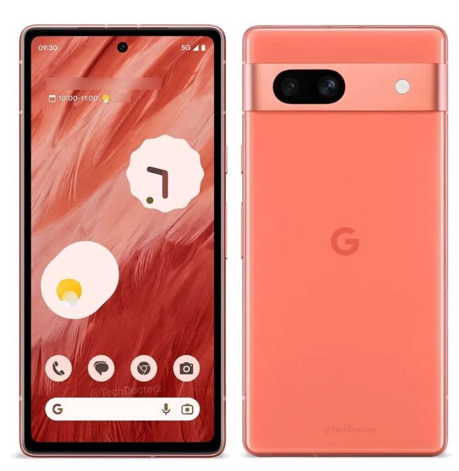Google Pixel 7a Cell Phones Gray 128G Unlocked New