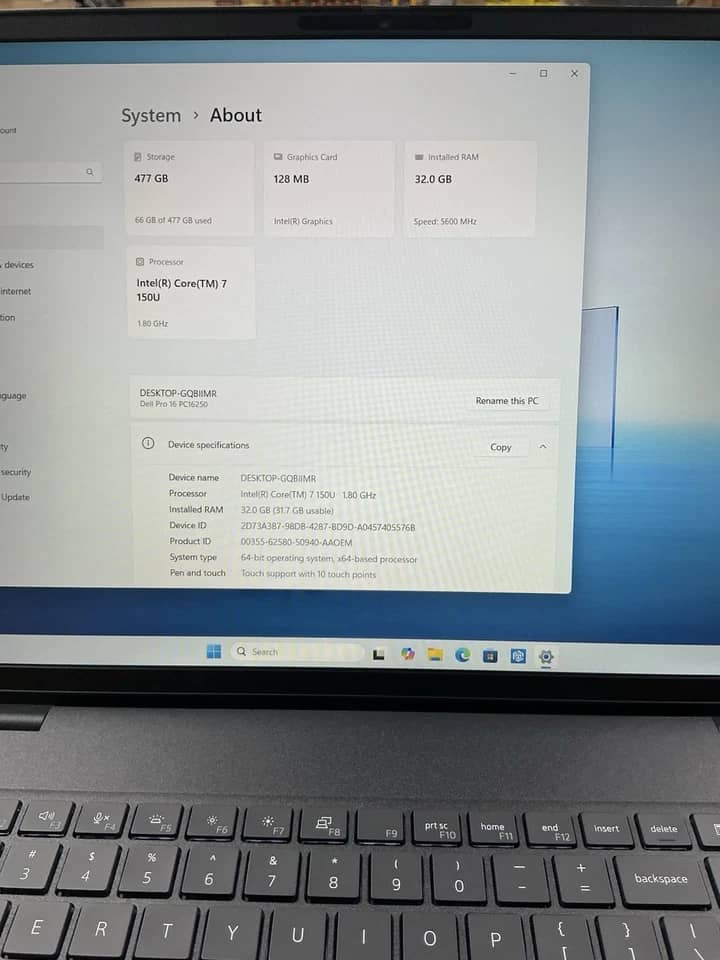 Dell Pro 16 Computers 1TB 16GB New