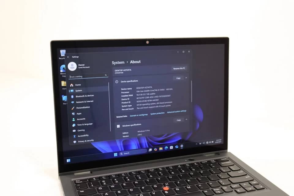 Lenovo ThinkPad L13 Gen 4 Computers 512GB 16GB Open-Box Excellent