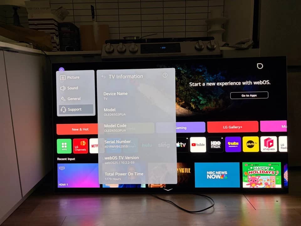 LG G3PUA TVs 77 inch New