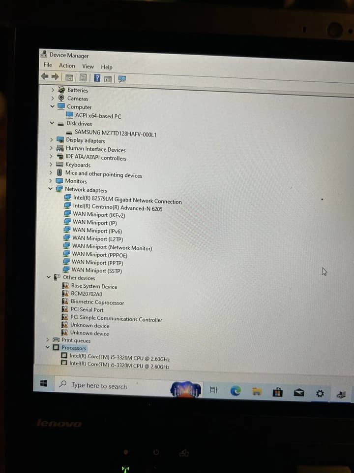 Lenovo ThinkPad X230 Computers 1TB 16GB Used - Good