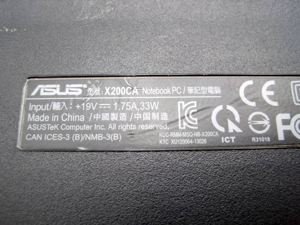 ASUS Vivobook X200CA Computers 320GB 4GB Used - Good