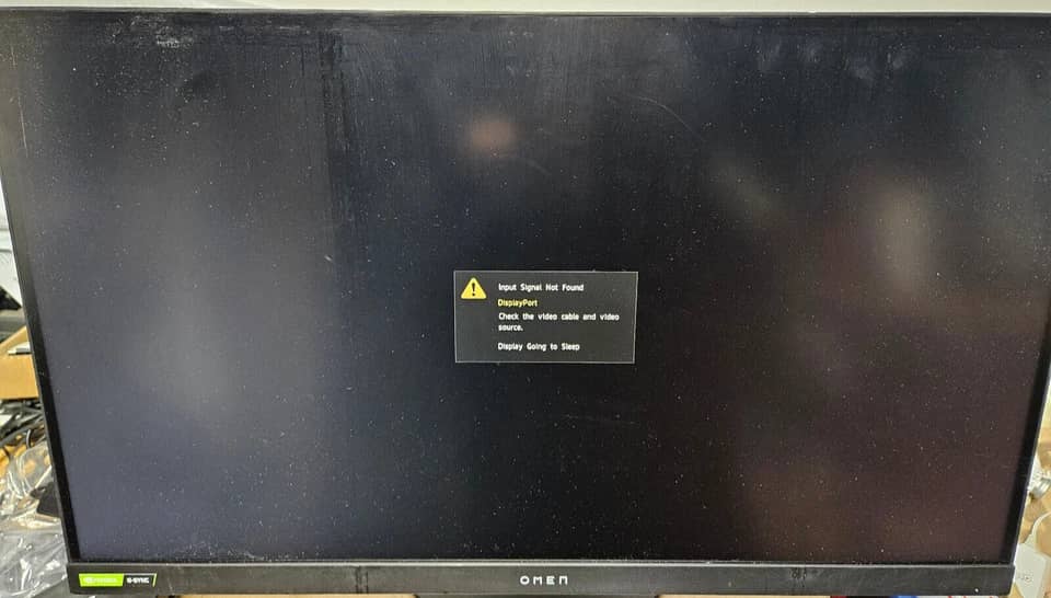 HP 27i Monitors Black Used - Good