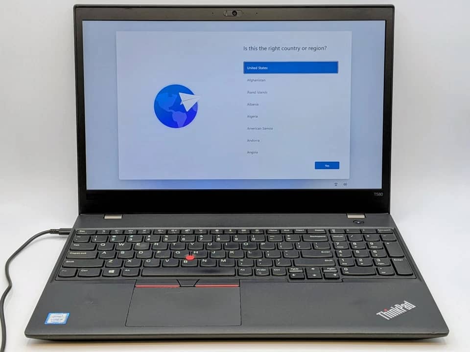 Lenovo ThinkPad T580 Computers 128GB 8GB Used - Good