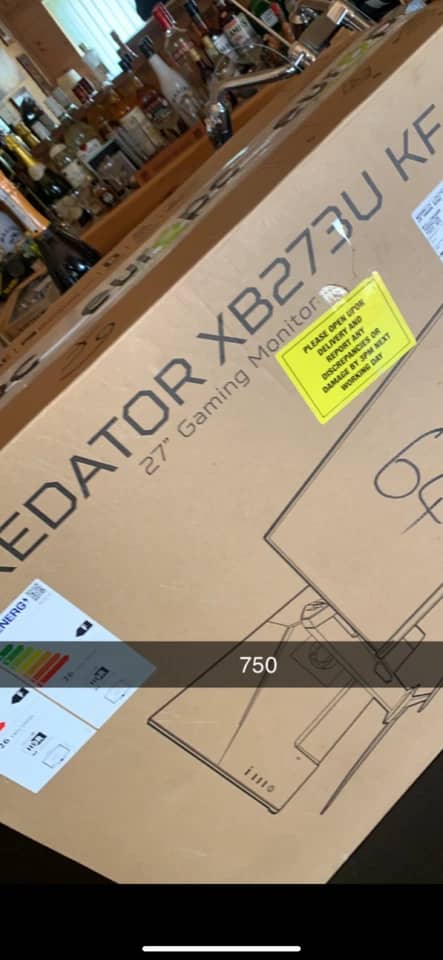 Acer XB273U Monitors New