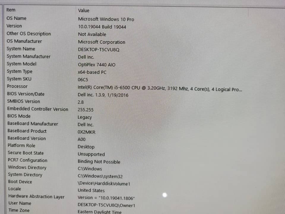 Dell OptiPlex 7440 Computers 1TB 32GB Used - Good