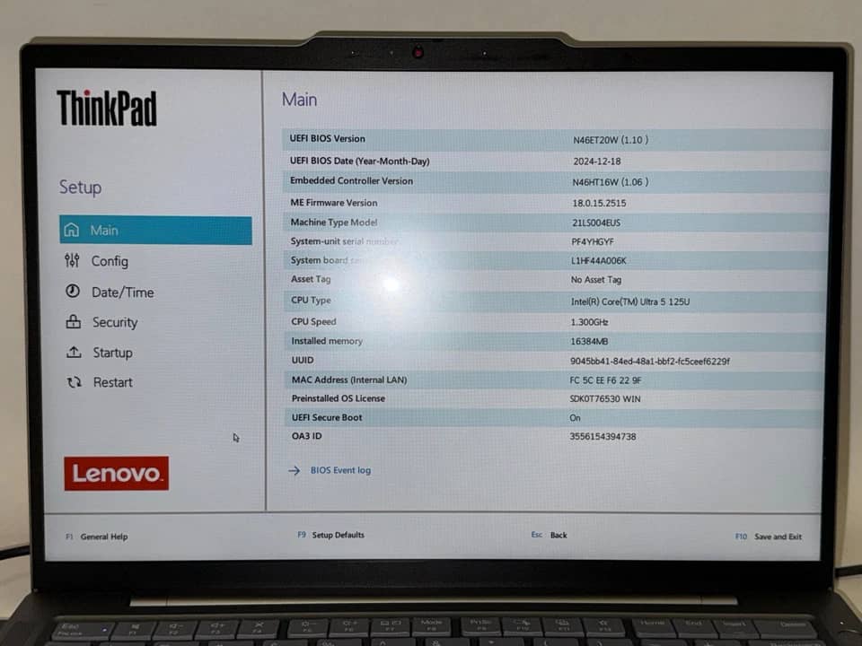 Lenovo ThinkPad T14s Gen 5 Computers 1TB 32GB New