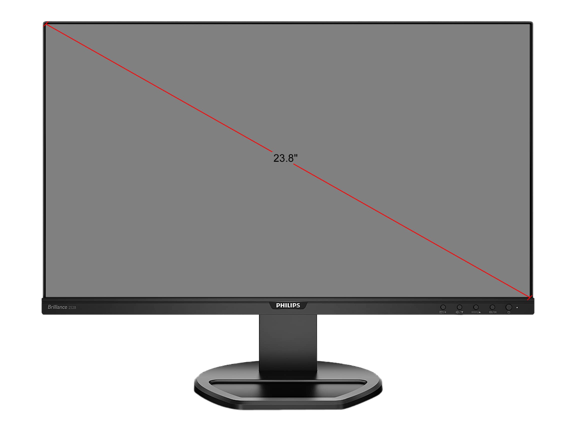 Philips 241B8QJEB Monitors Black New