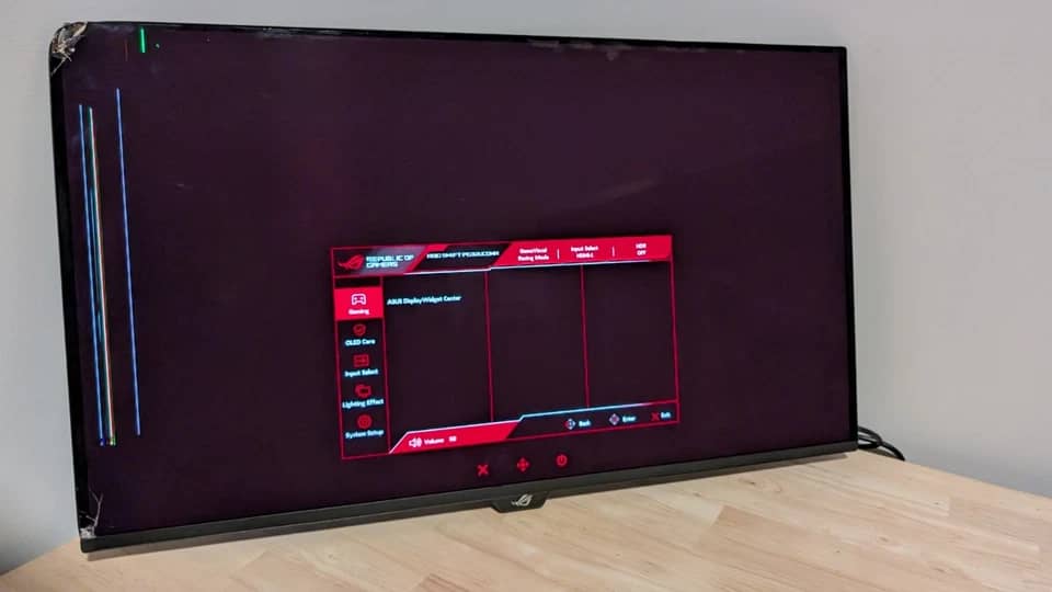 ASUS PG32UCDMR Monitors For parts or not working