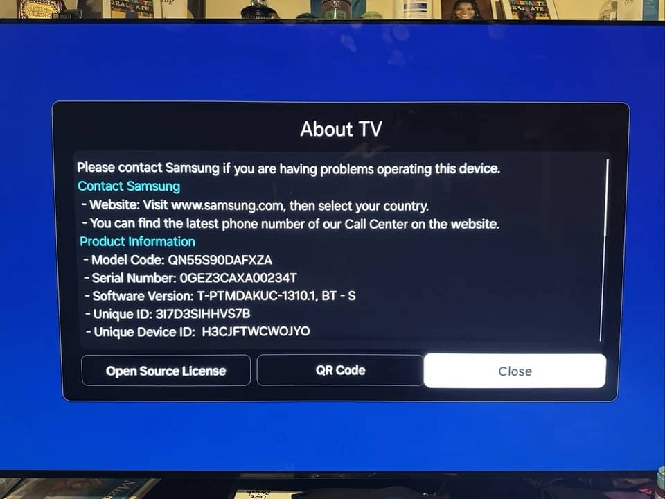Samsung S95D TVs Black 55" 3840x2160 120Hz Open-Box Excellent