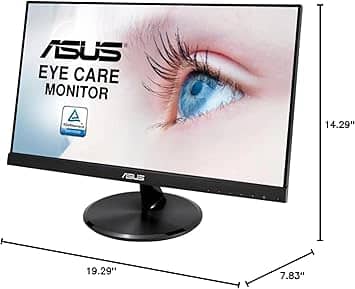 ASUS VP229HE Monitors Black New