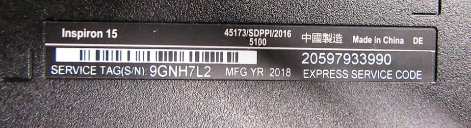 Dell Inspiron 15 3565 Computers 1TB 4GB Used - Good