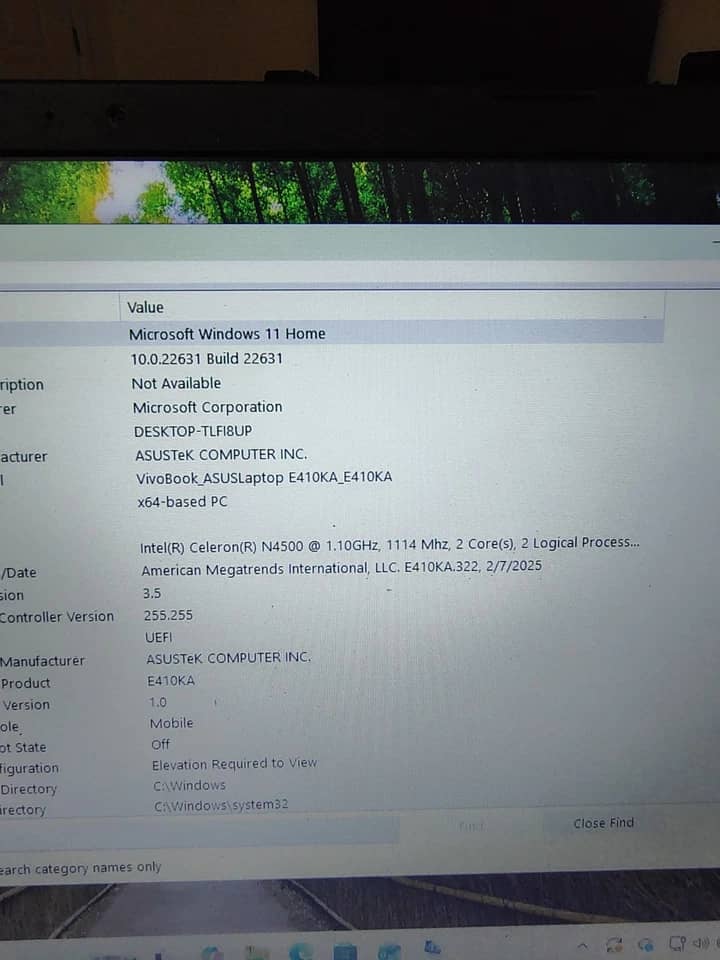 ASUS Vivobook Go E410KA Computers 128GB New