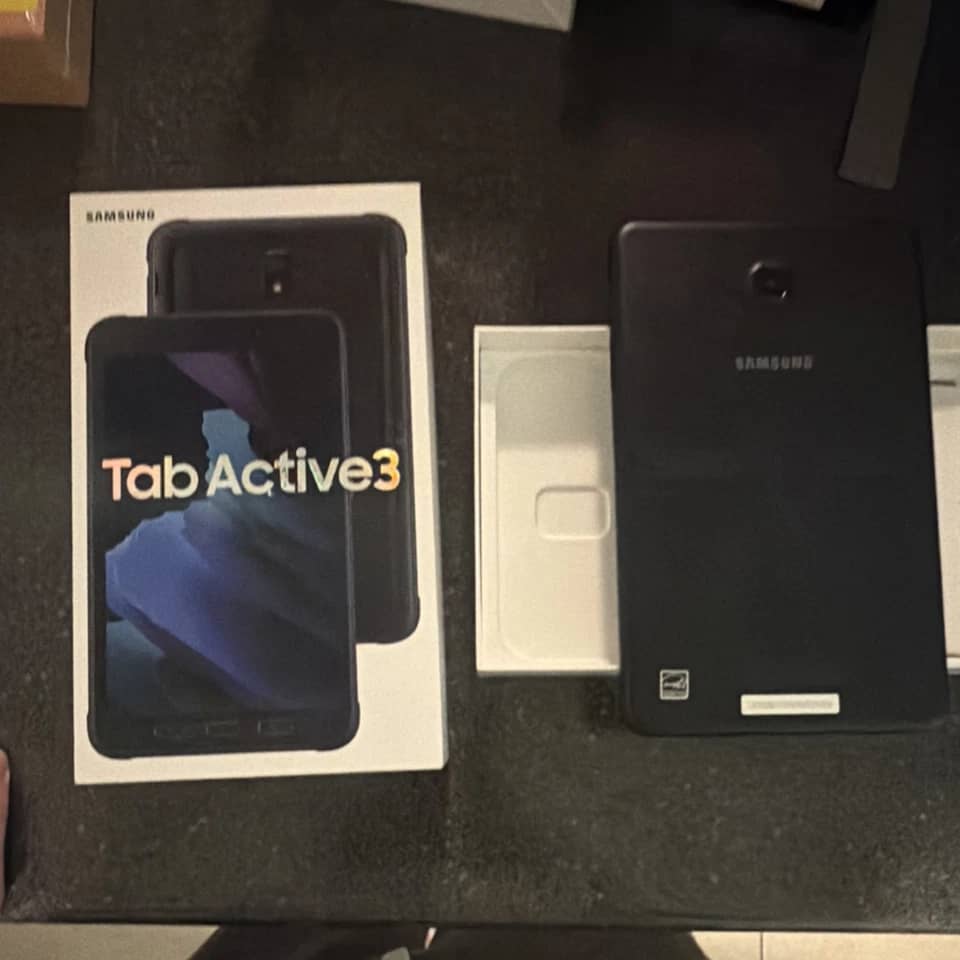 Samsung Galaxy Tab Active3 Tablets Black 128GB New