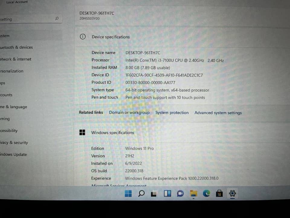 Lenovo ThinkPad 11e Computers 128GB 4GB New