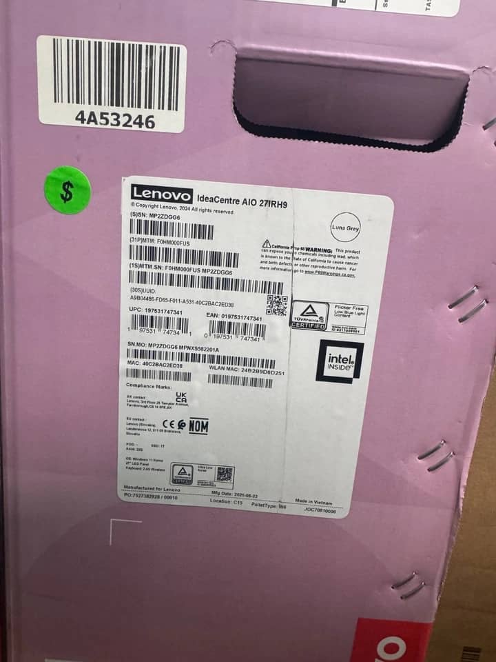 Lenovo 16IRH8 Computers 1TB 16GB New