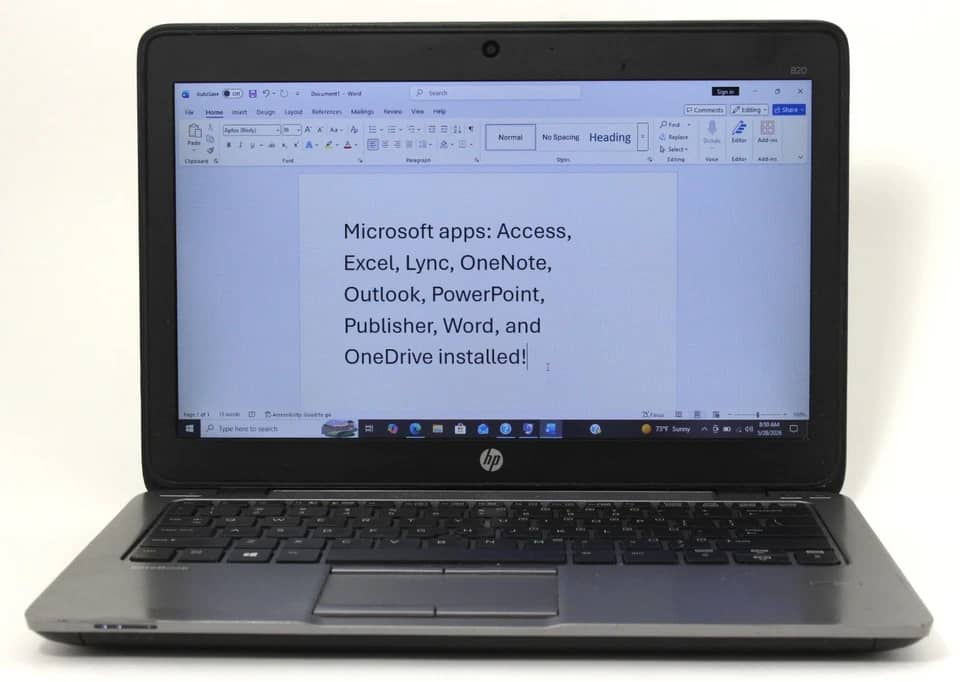 HP 820 G1 Computers 512GB 4GB Used - Good