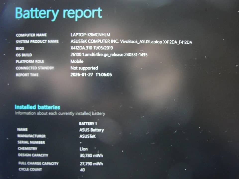 ASUS Vivobook F412DA Computers 1TB 12GB New