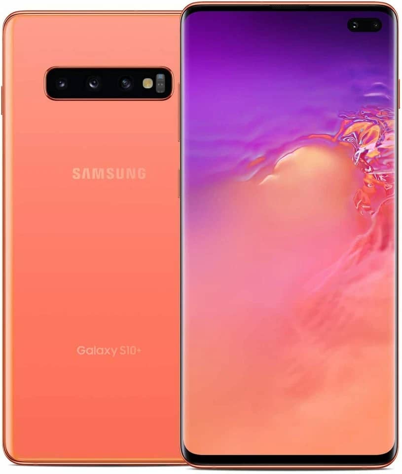 Samsung Galaxy S10+ Cell Phones Black AT&T 128GB Used - Good