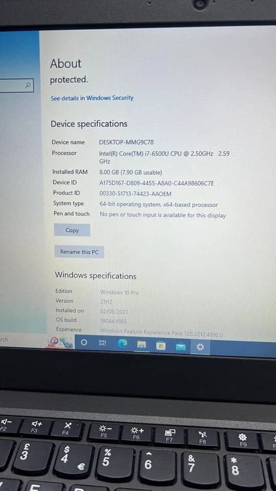 Lenovo ThinkPad X270 Computers 1TB 16GB Used - Good