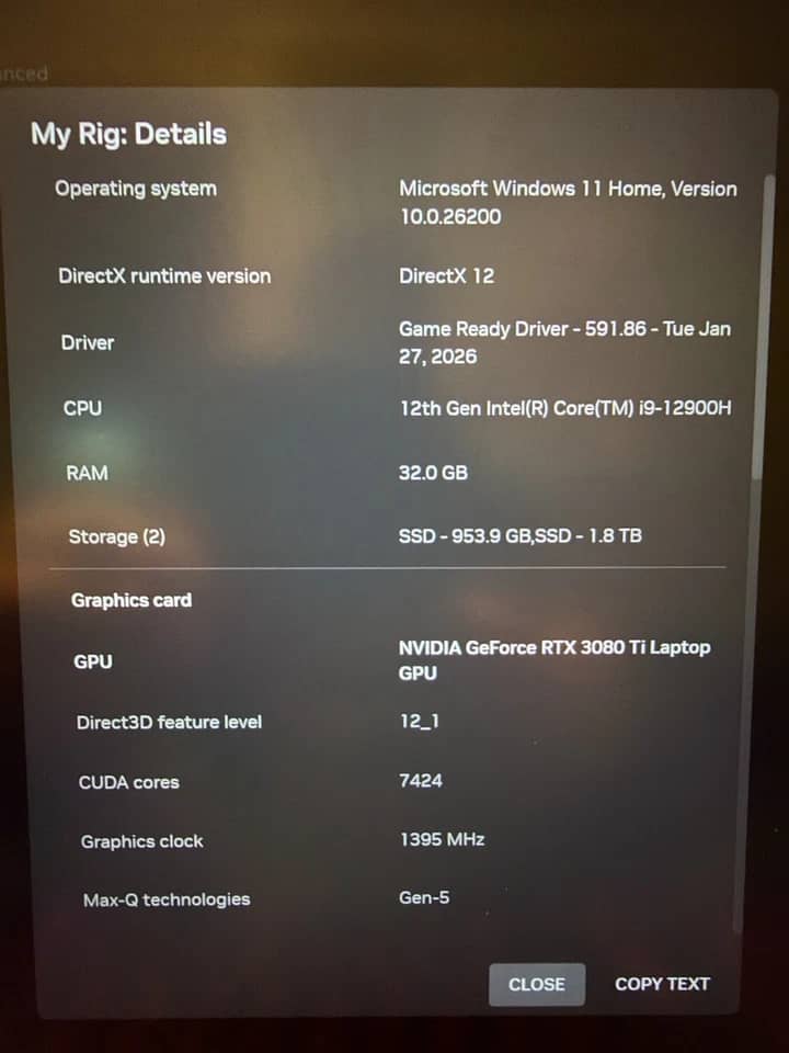 ASUS ROG Strix Scar 17 Computers 1TB 32GB New