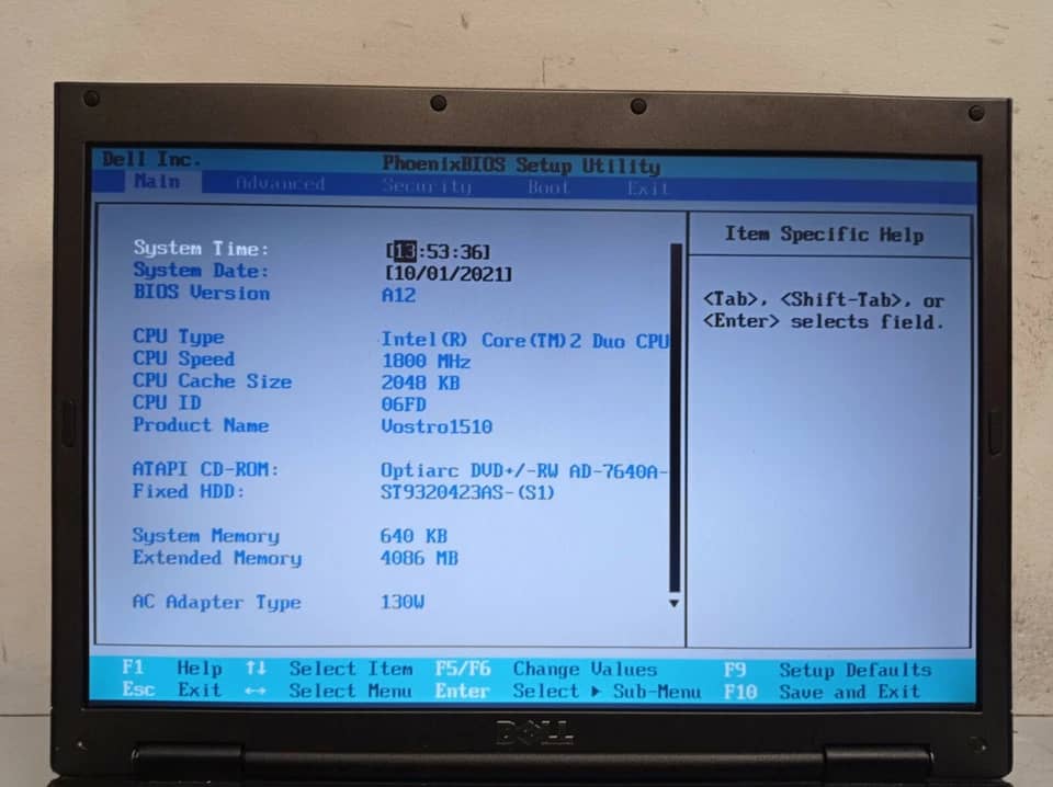 Dell Vostro 1510 Computers 320GB 4GB Used - Good