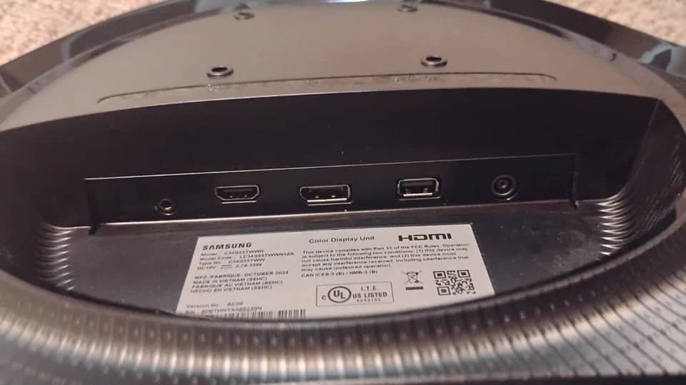 Samsung LC34G55TWW Monitors New