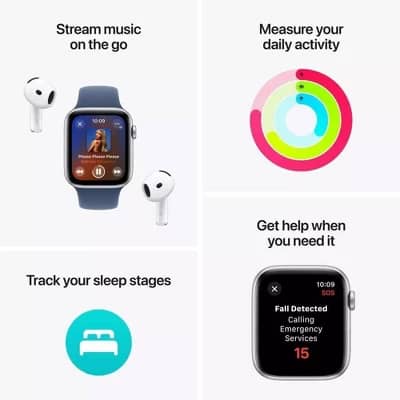 Apple Watch SE 2 Smartwatches Black 40mm New