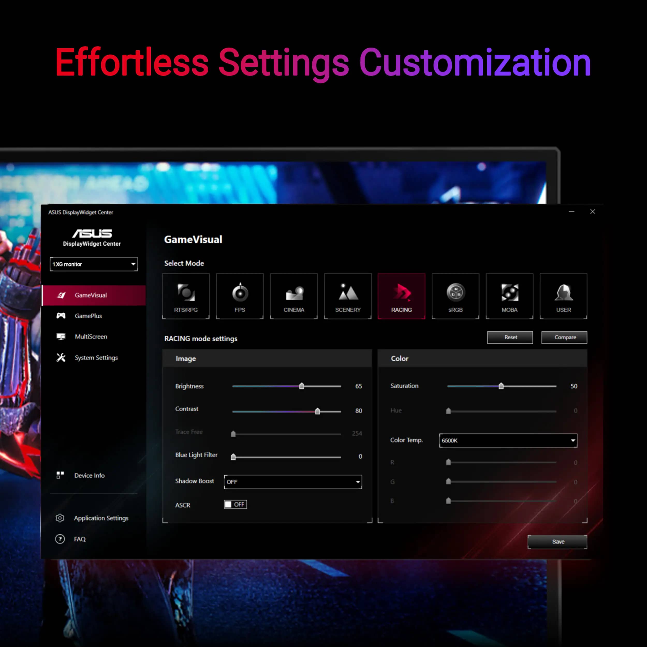 ASUS XG27ACMG Monitors New
