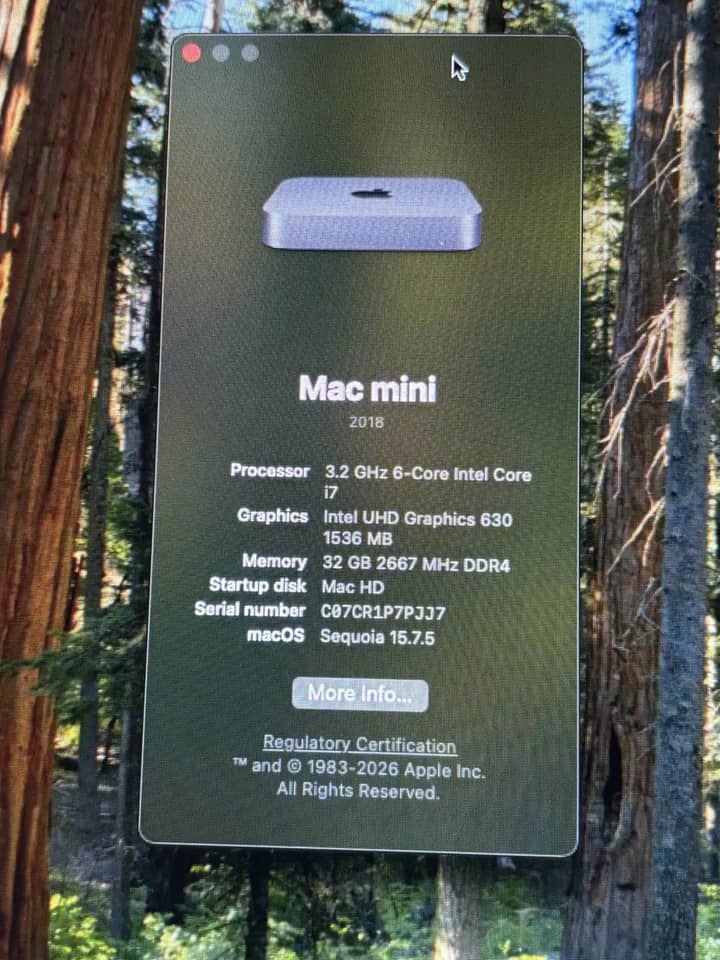 Apple Mac mini (2023) Computers 1.5TB 16GB Used - Good