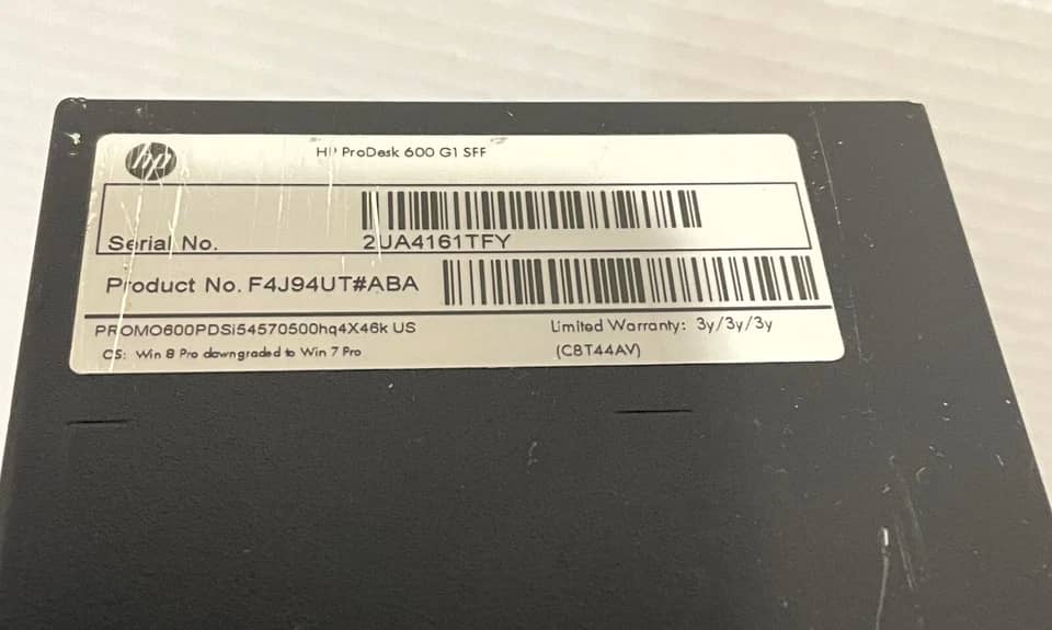 HP ProDesk 600 G1 Computers 120GB 16GB Refurbished - Excellent