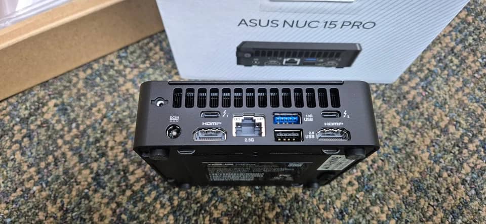 ASUS NUC 15 Pro Computers New 512GB 12GB