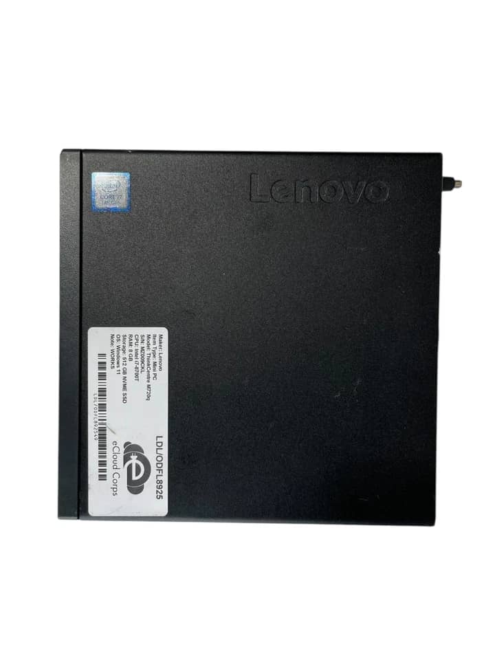 Lenovo ThinkCentre M720s SFF Computers 1TB 128GB Used - Good