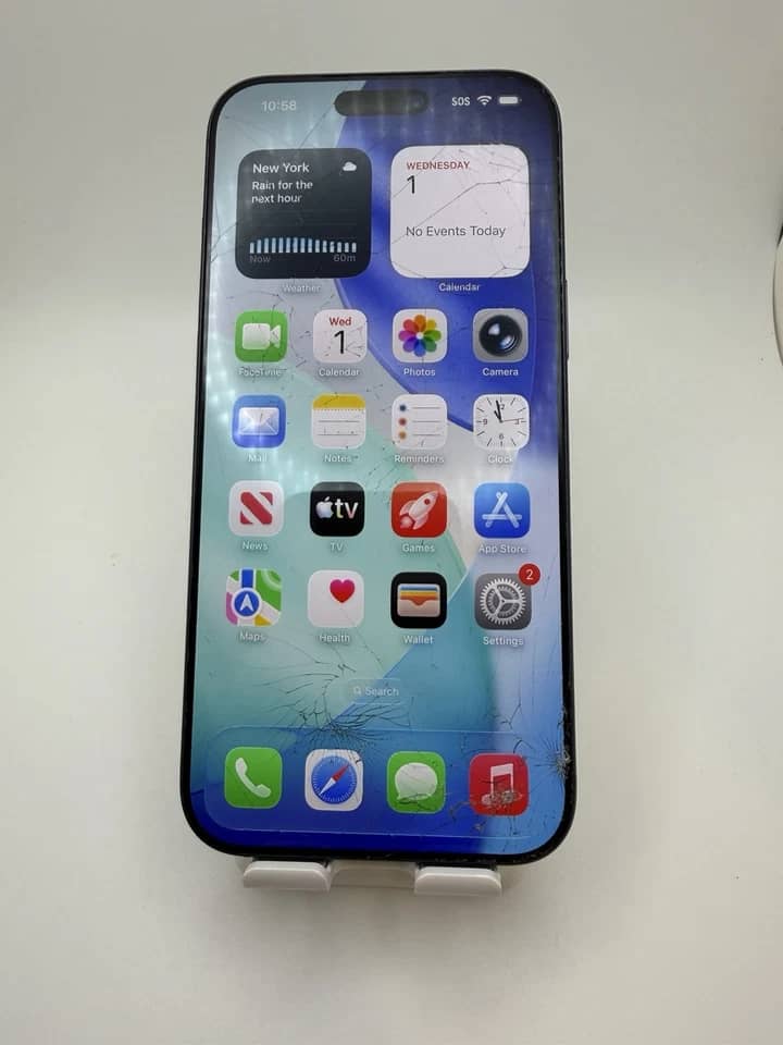 Apple iPhone 17 Pro Max Cell Phones Silver 256G New Verizon