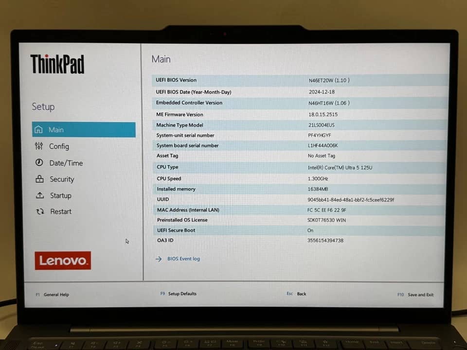 Lenovo ThinkPad T14s Gen 5 Computers 1TB 32GB New