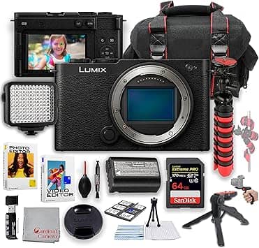 Panasonic LUMIX S9 Digital Cameras Black New