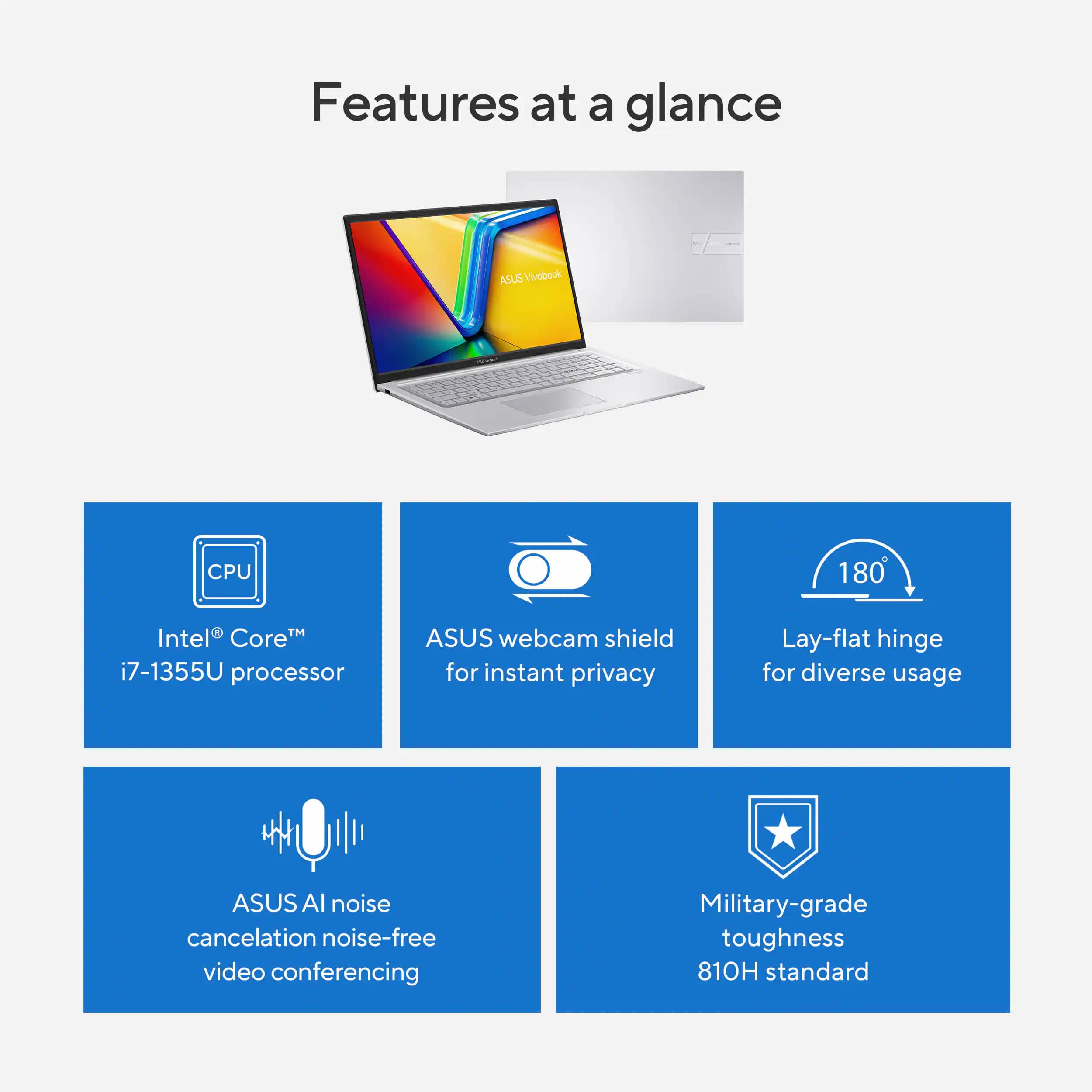 ASUS Vivobook F1704VA Computers 1000GB 16GB New