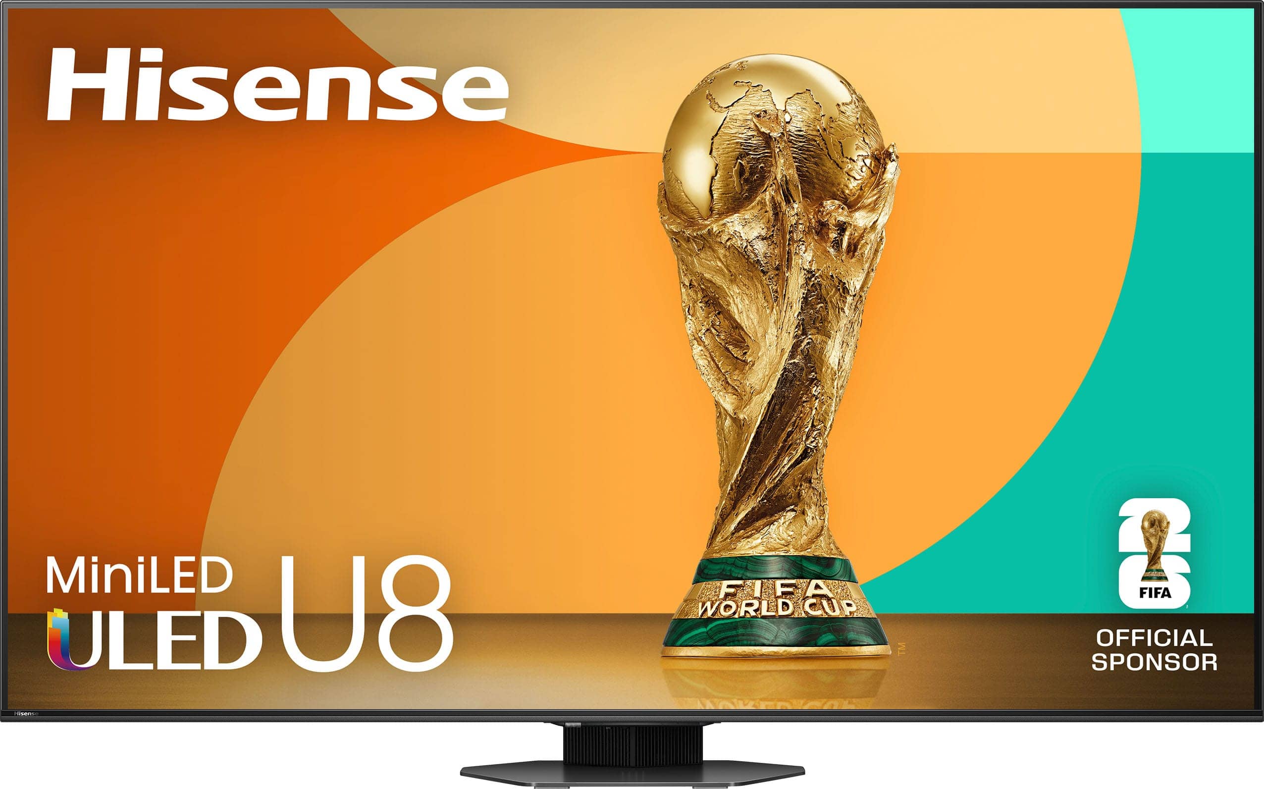 Hisense U8QG TVs Black New