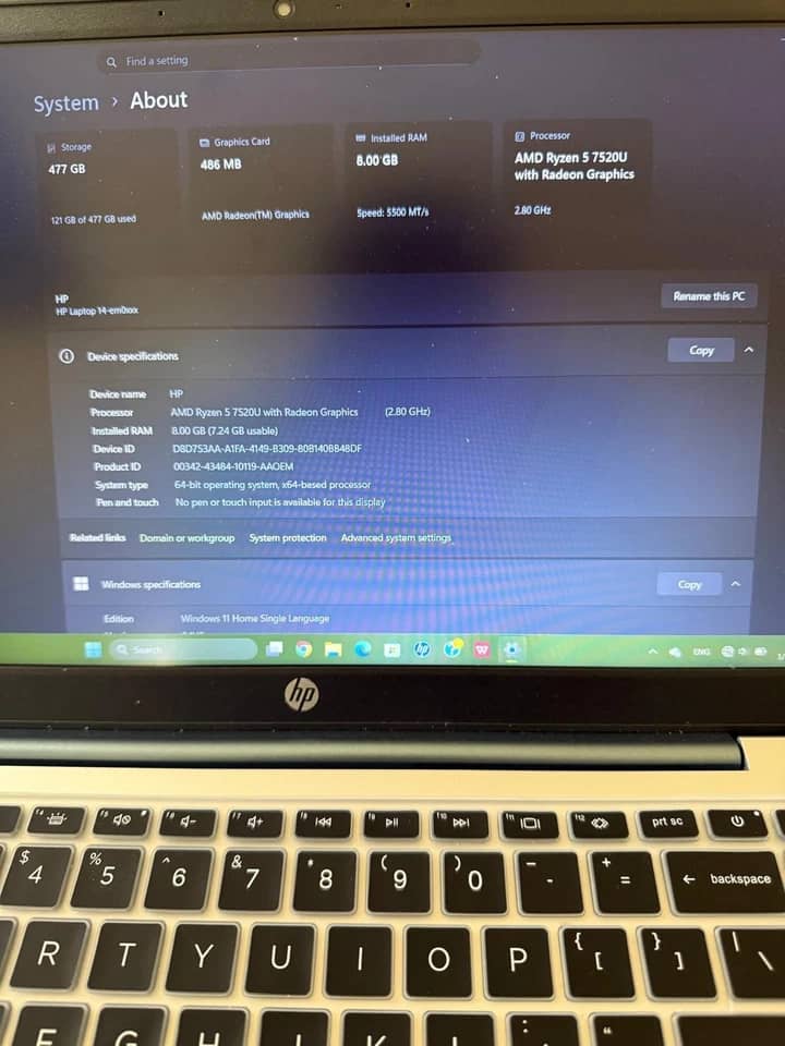 HP 14-em Computers 128GB 4GB New
