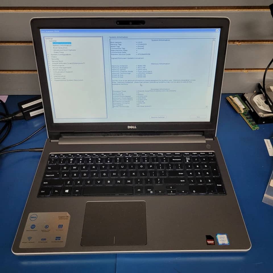 Dell Inspiron 5559 Computers 1TB 16GB Used - Good
