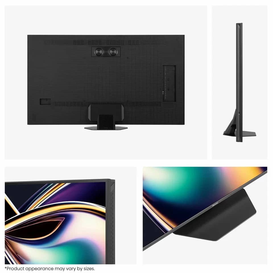 Hisense 75U8QTUK TVs Black New