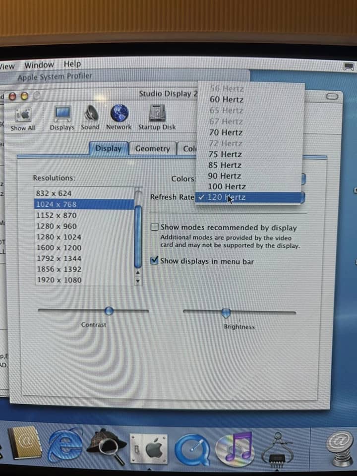 Apple Studio Display Monitors For parts or not working