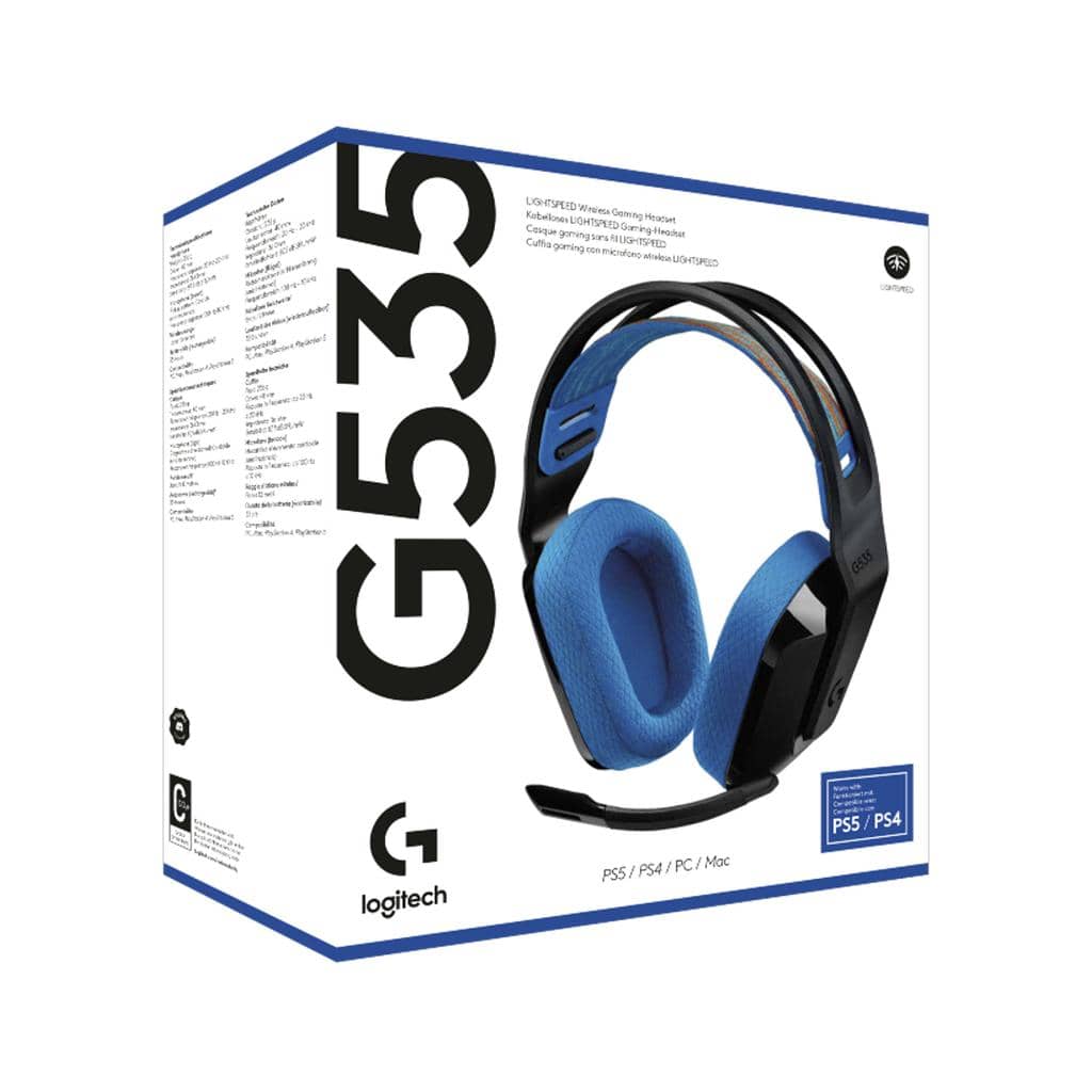 Logitech G535 Headphones & Earbuds White New