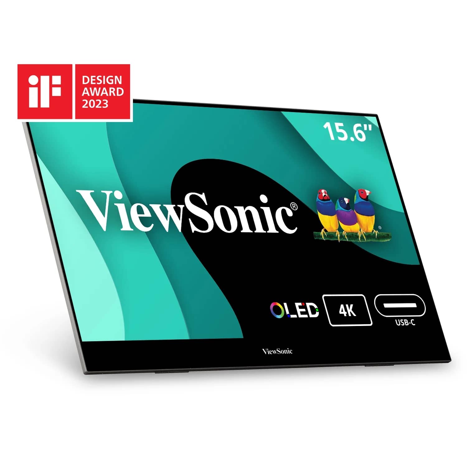 ViewSonic VX1655-4K-OLED Monitors Black New