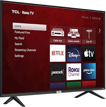 TCL 50s435 TVs Black New