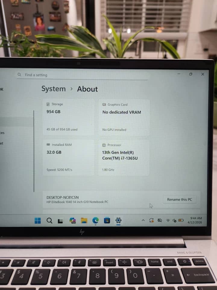 HP EliteBook 1040 G10 Computers 1TB 32GB Used - Like New