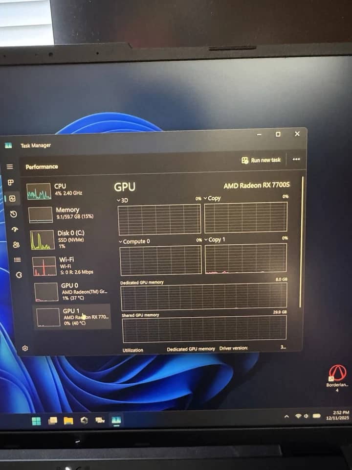 ASUS TUF A16 Computers 1000GB 16GB New