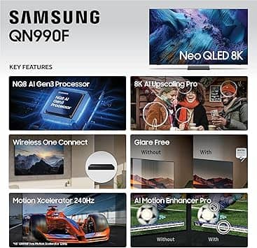 Samsung QN990F TVs 75 inch New